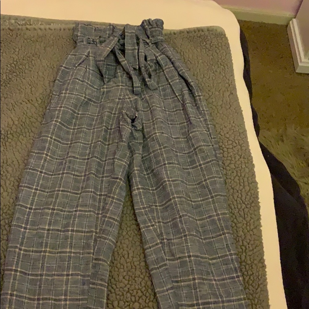 American Eagle Size XS Plaid High waisted pants
